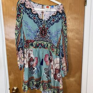 Rio Farm Anthropologie Romper Sz S